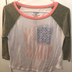 Billabong quarter sleeve T-shirt